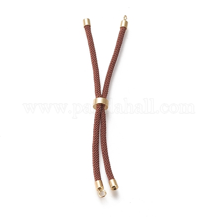 Nylon Twisted Cord Armband machen MAK-M025-138-1