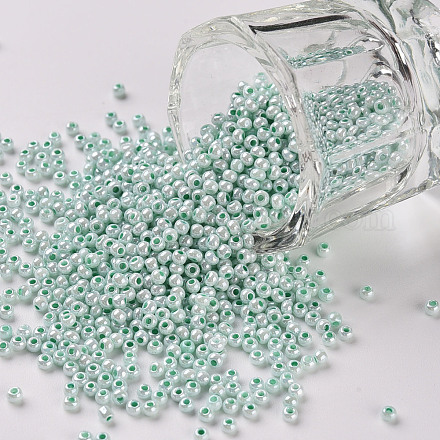 11/0 Grade A Ceylon Glass Seed Beads X-SEED-N001-B-0487-1