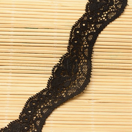 Bordure en dentelle ruban nylon stretch pour la fabrication de bijoux ORIB-F001-30-1