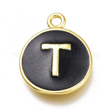 Латунь эмаль подвески&nbsp;KK-H103-02T-G-1