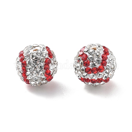 Бусины со стразами PORC-A027-01A-1