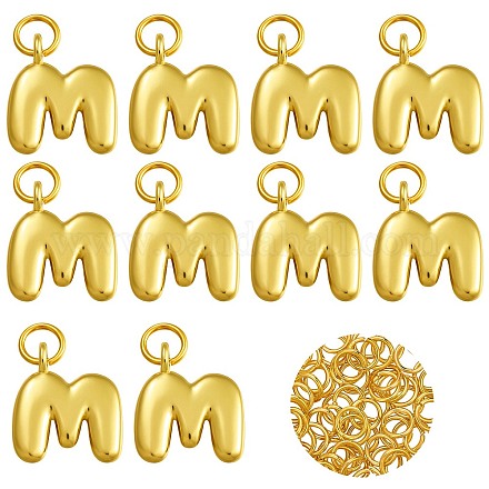 Латунные подвески с покрытием 10шт KK-SZ0002-55G-M-1