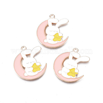 Подвески из эмали и сплава ENAM-S115-150B-1