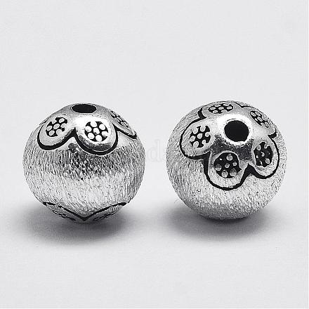 Thai Sterling Silver Beads STER-P010-026-1
