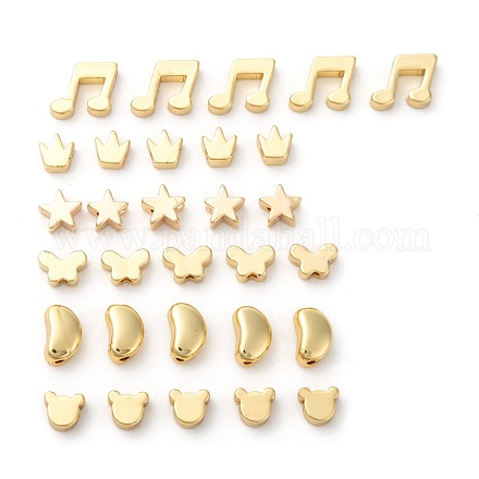 Набор латунных бусин KK-X0093-08-1