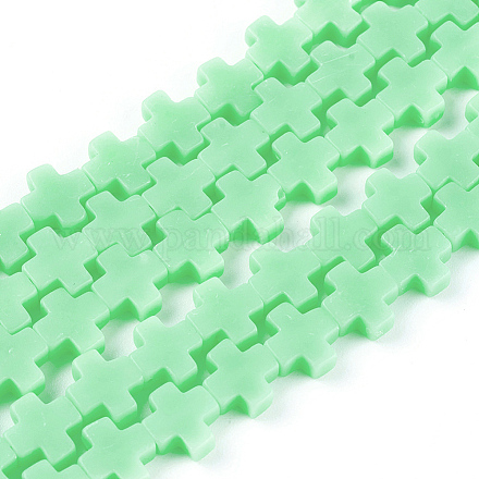 Синтетические коралловые бусины ниток CORA-L044-A06-1