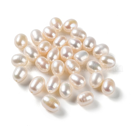 Natur kultivierten Süßwasser Perlen PEAR-E020-09-1