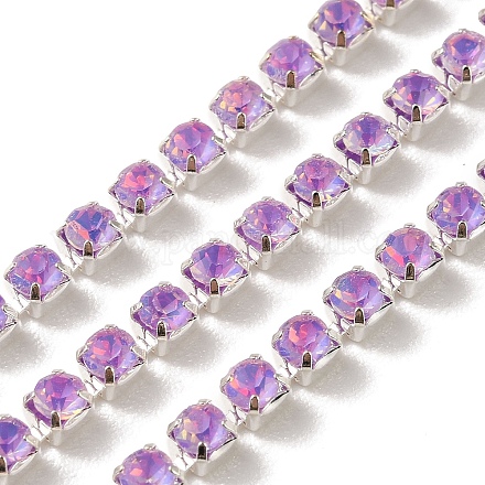 Catene della tazza del rhinestone di ferro&nbsp;CH-A008-02I-1
