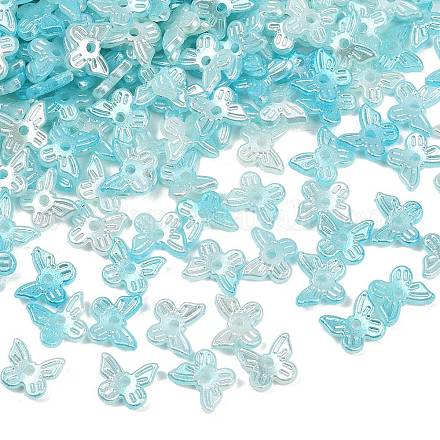 Перламутровые бусины из пластика ABS с имитацией жемчуга KY-P021-04B-03-1