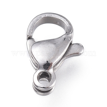 316 Surgical Stainless Steel Lobster Claw Clasps STAS-M281-01P-B-1