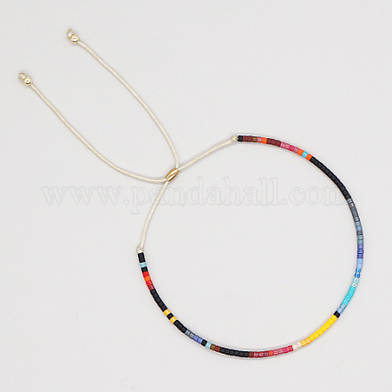 Bracelet en perles de verre tressées CG0646-5-1