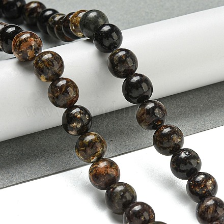 Нити из натурального флогопита G-P546-A01-04-1