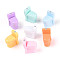 Opaque Resin Decoration for Dollhouse, Toilet, Mixed Color, 19~20x13~13.5x21~21.5mm