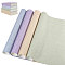 Polyester Fabrics, with Paper Back, for Book Binding, Mixed Color, 1000x430x0.4mm