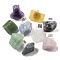 Nuggets Natural Gemstone USB Night Light, Healing Raw Stone Night Lamp for Bedroom Home Decor, 32~47x26~42x30~55mm