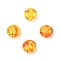Opaque Resin Beads, Rondelle, Orange, 8x5mm, Hole: 1.5mm