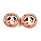 Cartoon Opaque Resin Decoden Cabochons, Dog in Egg Tart, Sandy Brown, 23~24x25~26x8.5~9.5mm