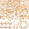 4Strands Electroplate Transparent Glass Beads Strands, Rondelle, Faceted, PeachPuff, 7.5~8x4.5~5.5mm, Hole: 1.2~1.4mm, about 34~37pcs/strand, 7.09~7.28 inch(18~18.5cm)