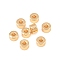 Brass Spacer Beads, Rondelle, Cadmium Free & Nickel Free & Lead Free, Real 18K Gold Plated, 3.5x2mm, Hole: 1.2mm