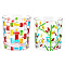 2Pcs 2 Styles Glass Crystal Cup, Column, Mixed Color, 81~82x84.5~89mm, Inner Diameter: 75~75.5mm, Capacity: 300ml(10.15fl. oz), 1pc/style