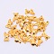 Alloy Cabochons, Epoxy Resin Supplies Filling Accessories, for Resin Jewelry Making, Cadmium Free & Lead Free, Rabbit Head Shape, Golden, 9x5x2mm