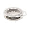 10M 304 Stainless Steel Wire, Round, Stainless Steel Color, 0.7mm, about 32.81 Feet(10m)/Roll