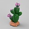Cactus Miniature Ornaments, Micro Landscape Home Dollhouse Accessories, Pretending Prop Decorations, 12x21.5x34mm