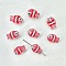 Handmade Lampwork Beads, Fish, Light Coral, 14x10mm
