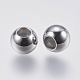 Perles en 201 acier inoxydable STAS-F195-007P-6mm-2