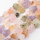 Brins de perles de pierres précieuses mélangées brutes naturelles G-D833-16-1