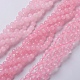 Natural Rose Quartz Beads Strands GSR6mmC034-2