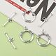 Tibetan Style Alloy Toggle Clasps X-LF8923Y-5