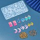 Kits de fabrication d'artisanat en résine pendentif bricolage DIY-CJ0002-16-5