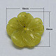 Cuentas de jade natural de la mantequilla G-S072-5-1