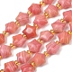 Синтетические бусины из родохрозита G-Z080-A13-10mm-2