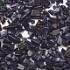 Synthetische Perlen aus blauem Goldstein und schwarzem Obsidian G-L491-04-1