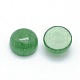 Cabochons en jade naturel G-P393-R21-6mm-2