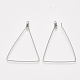304 Stainless Steel Wire Pendants STAS-S103-12-3