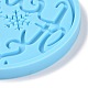 Bola de navidad con moldes de silicona colgante de copo de nieve DIY-K051-16-4