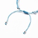 Bracelets tressés en cordon de polyester ciré BJEW-JB05663-02-3