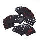 ПВХ водонепроницаемый покер AJEW-WH0017-15-2