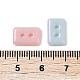 Стеклянные кнопки с 2 отверстием PORC-R010-06-3