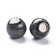 Perles de porcelaine émaillée vieilli fantaisie PORC-M838-1-3