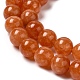 Naturali tinti perle di giada fili G-M402-C03-08-3