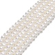 Natural Cultured Freshwater Pearl Beads Strands PEAR-F018-07-01-1