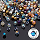 Chapelets de perles en verre électroplaqué EGLA-PH0003-20-2