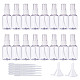 BENECREAT 30 Pack 20ml Plastic Fine Mist Spray Bottles with 10 Pack Plastic Pipettes for Perfume MRMJ-BC0001-23-1