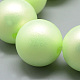 Perles surlignées en acrylique peintes à la bombe ACRP-Q026-25mm-05-2
