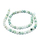 Gradez un brin de perles de jaspe sésame naturel G-O201A-08A-2