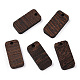 Colgantes de madera de wengué natural WOOD-T023-33A-01-1